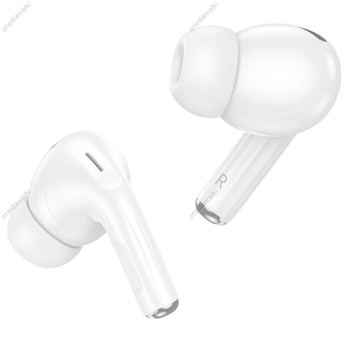 Бездротові Bluetooth навушники HOCO EW56 Plus Generoso true wireless ANC noise reduction BT 5.3 White